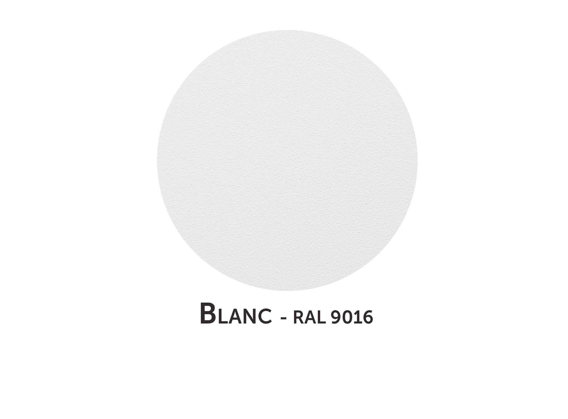 Coloris Blanc 9016