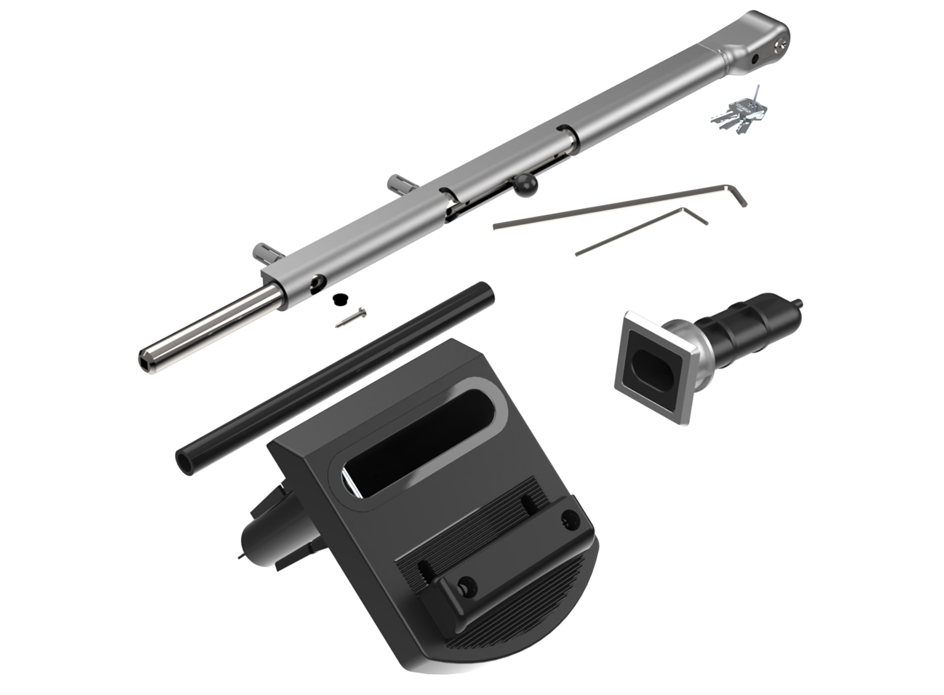Kit verrou baïonette Keydrop + verrouillage de sol