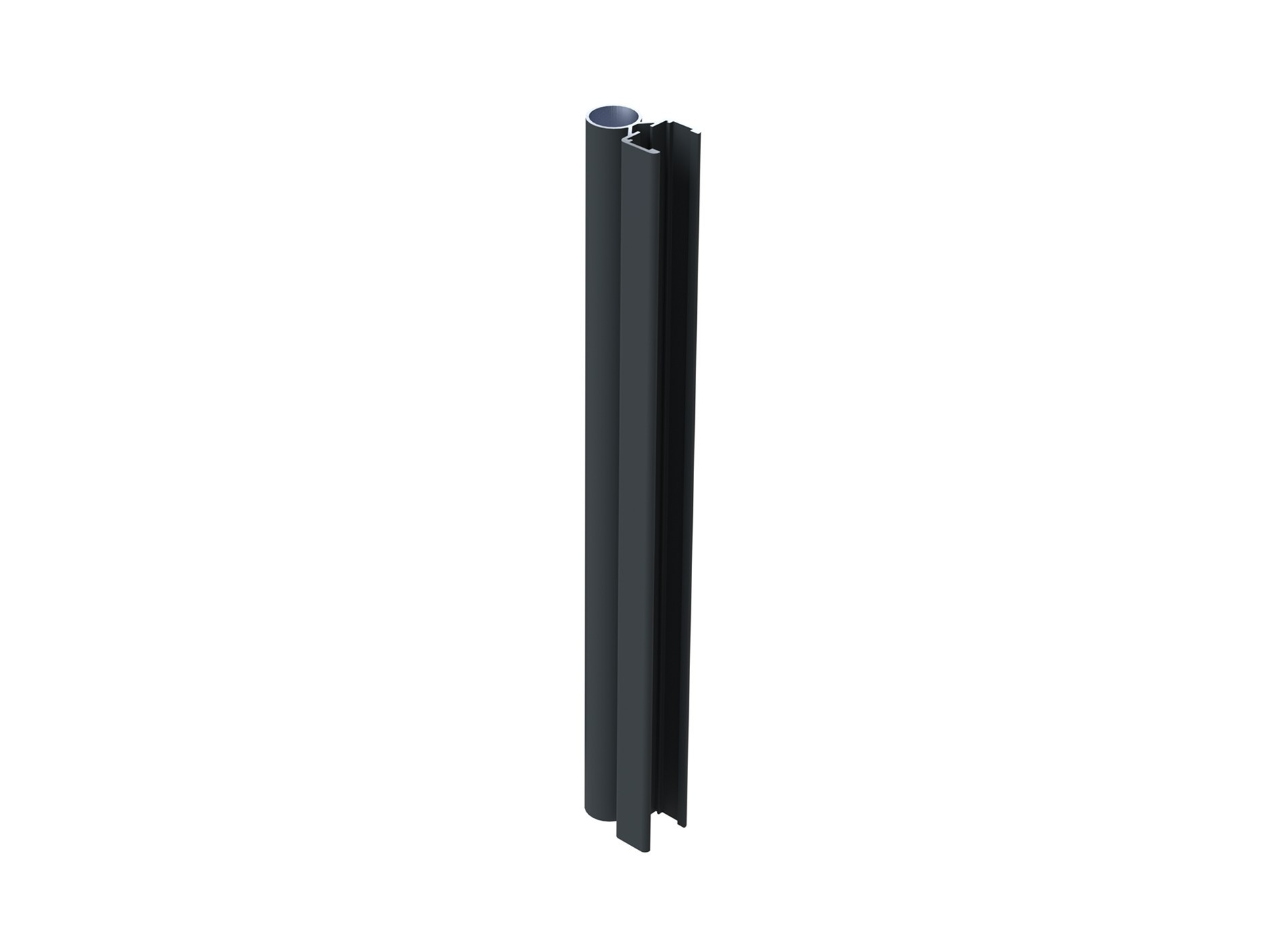 Klos Up Profil d'angle ouvert Ht 1190 mm - Gris Zinc 7016C