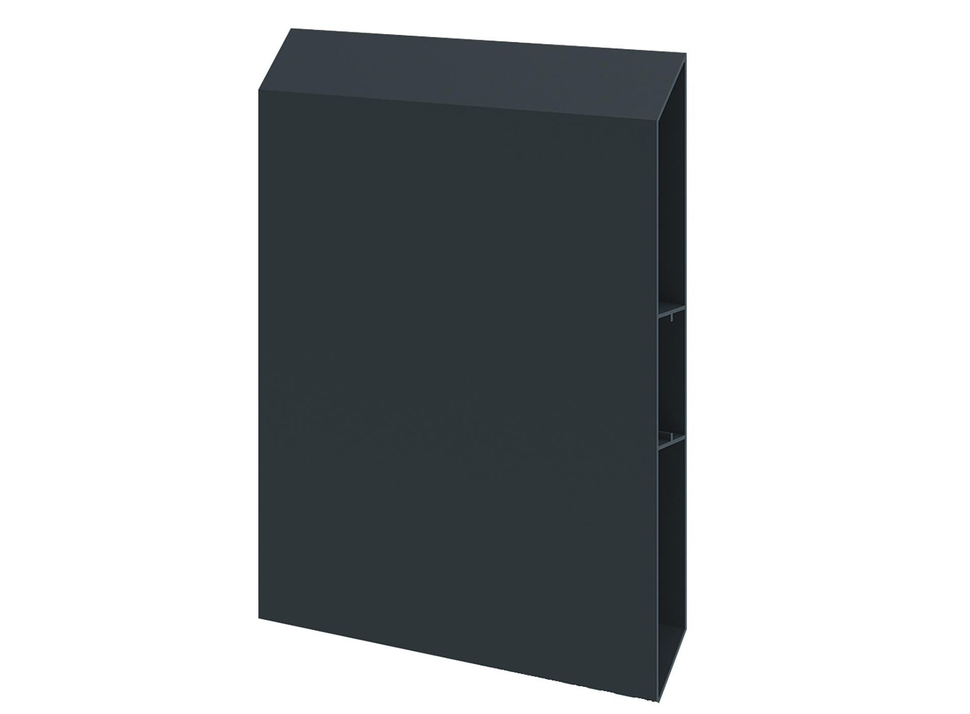 Lame persienne 255 x 1995 mm - Gris Zinc 7016C